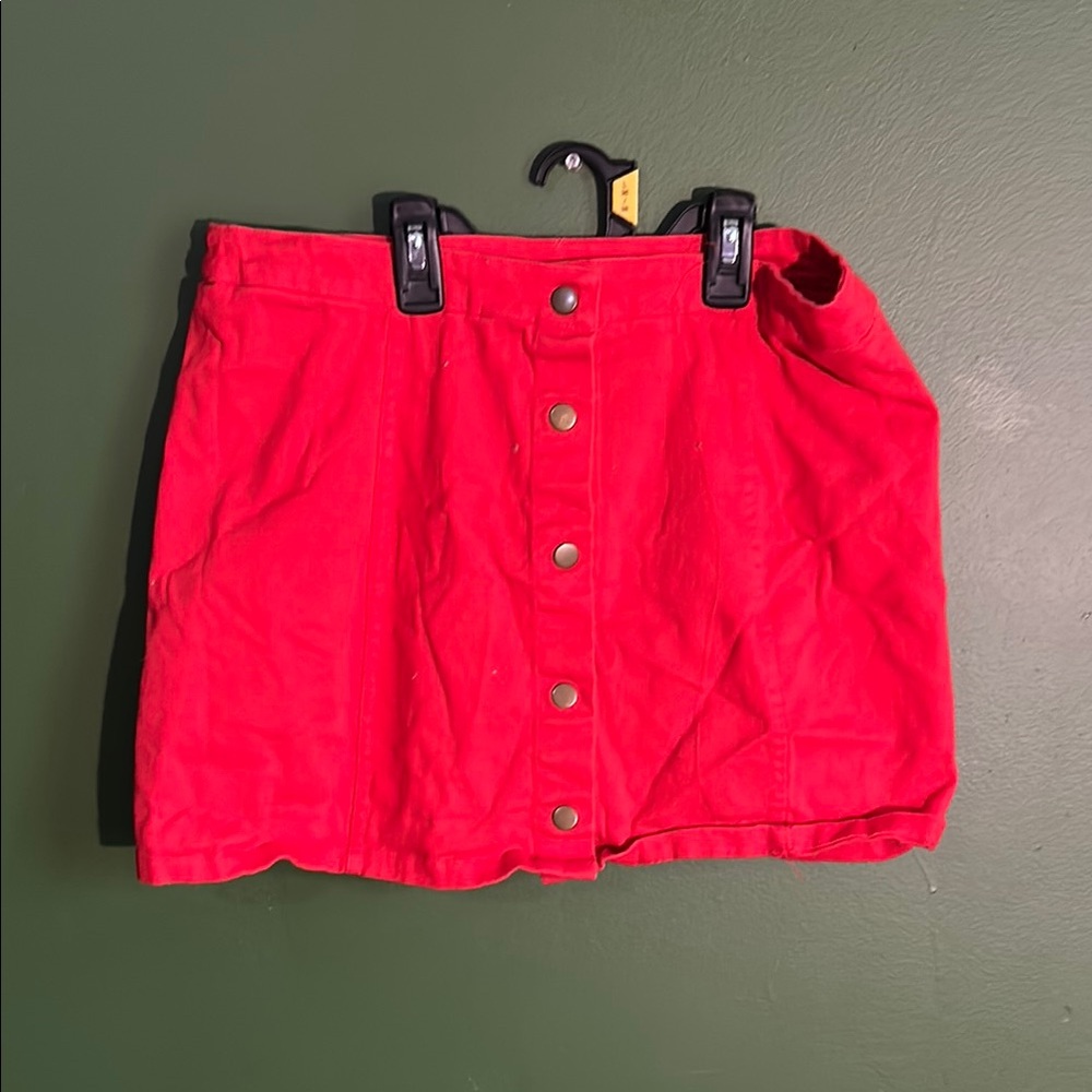 Rue21 Red Mini Skirt for a Casual Night Out
